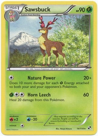 Sawsbuck - 14/114 - Rare