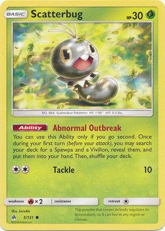 Scatterbug - 5/131 - Common