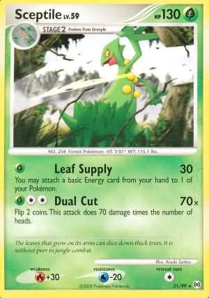 Sceptile - 31/99 - Rare