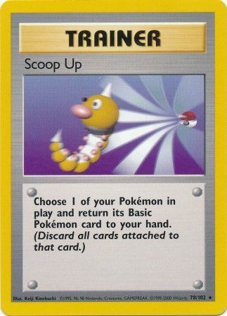 Scoop Up - 78/102 - Rare - Played
