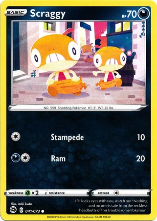 Scraggy - 41/73 - Common