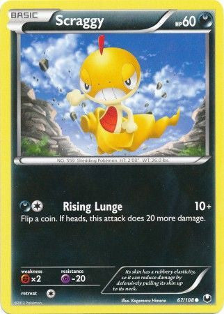 Scraggy - 67/108 - Common