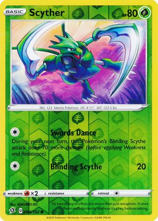 Scyther - 4/192 - Common Reverse Holo