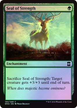 Seal of Strength - 184/249 - Common Foil