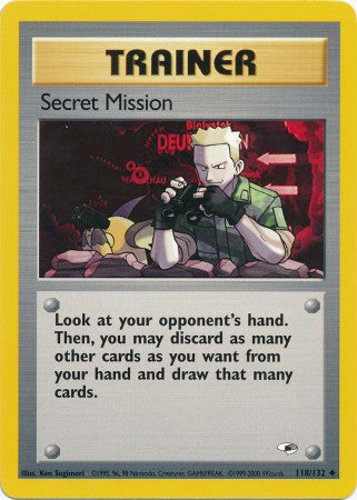 Secret Mission - 118/132 - Uncommon