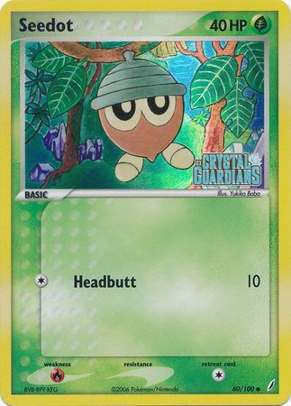 Seedot - 60/100 - Common Reverse Holo