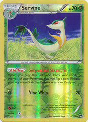 006/124- Servine - Uncommon Reverse Holo