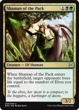 Shaman of the Pack - 203/249 - Uncommon Foil