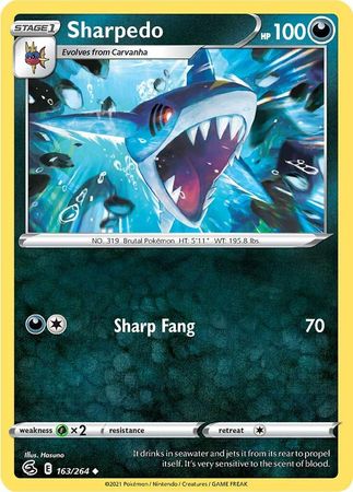 Sharpedo - 163/264 - Uncommon