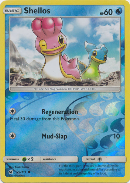 Shellos - 29/111 - Common Reverse Holo