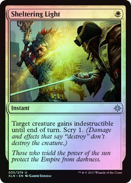 Sheltering Light - 35/279 - Uncommon FOIL