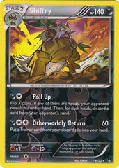 Shiftry - 73/122 - Rare Reverse Holo
