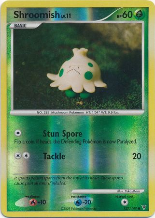 Shroomish - 127/147 - Common Reverse Holo