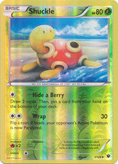 001/124 - Shuckle - Common Reverse Holo