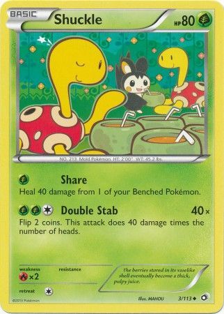 Shuckle - 3/113 - Uncommon