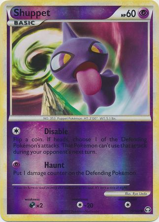 Shuppet - 75/102 - Common Reverse Holo
