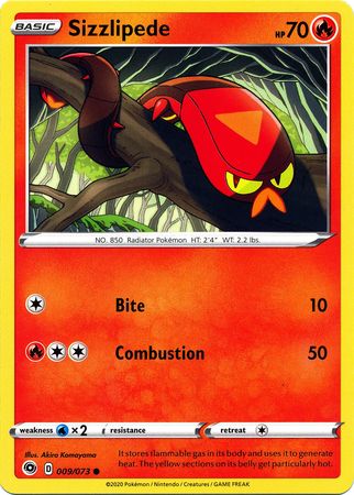 Sizzlipede - 9/73 - Common