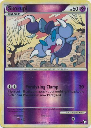 Skorupi - 76/102 - Common Reverse Holo