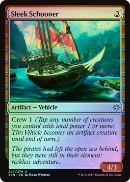Sleek Schooner - 247/279 - Uncommon FOIL