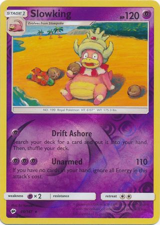 Slowking - 48/147 - Rare Reverse Holo