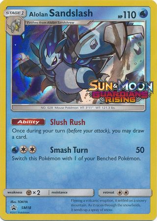 Alolan Sandslash Pre Release - SM18 - Promo