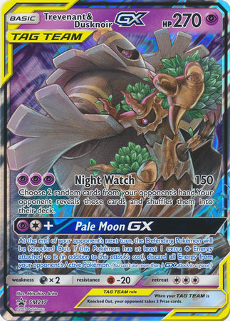 Trevenant & Dusknoir GX - SM217 - Oversized Promo