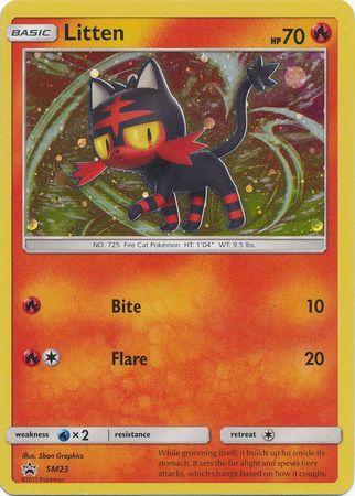 Litten - SM23 - Promo Holo