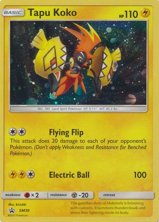 Tapu Koko - SM30 - Promo