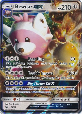 Bewear GX - SM34 - Oversized Promo Ultra Rare