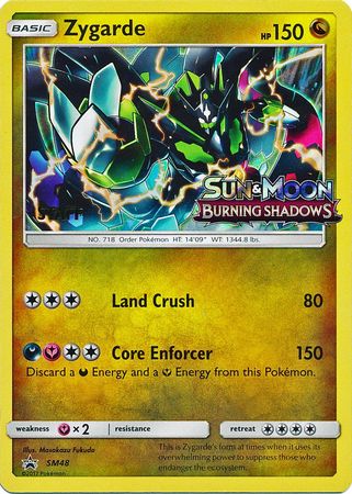 Zygarde Pre-Release Staff - SM48 - Promo