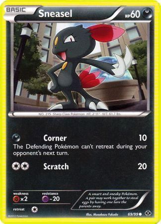 Sneasel - 69/99 - Common