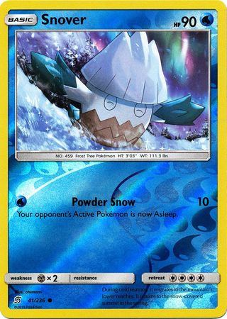 Snover - 41/236 - Common Reverse Holo