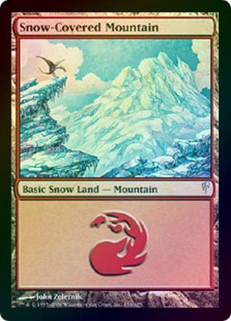 Snow-Covered Mountain - 154/155 - Common FOIL