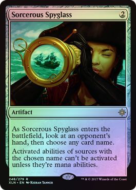 Sorcerous Spyglass - 248/279 - Rare FOIL