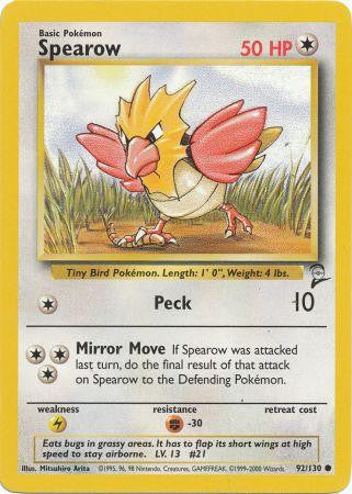 Spearow - 92/130 - Common