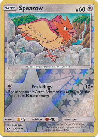 Spearow - 97/149 - Common Reverse Holo