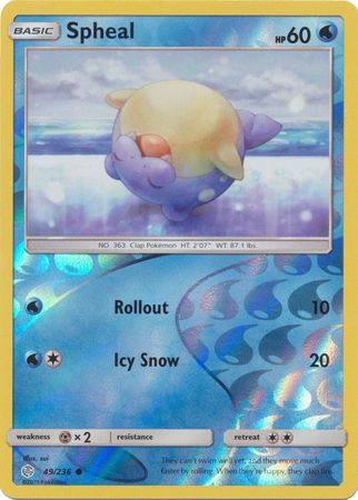 Spheal - 49/236 - Common Reverse Holo
