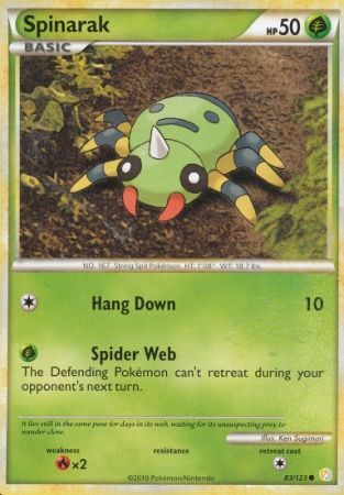 Spinarak - 83/123 - Common