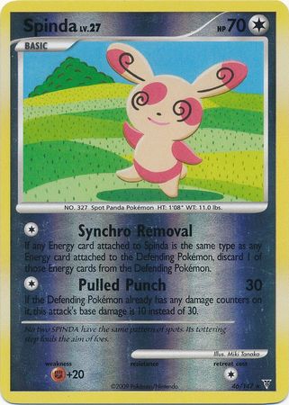 Spinda - 46/147 - Rare Reverse Holo