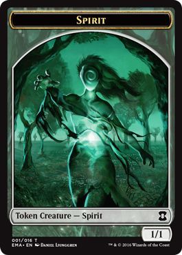 Spirit - 001/016 - Token Creature