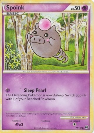 Spoink - 77/102 - Common