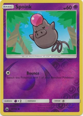Spoink - 59/168 - Common Reverse Holo