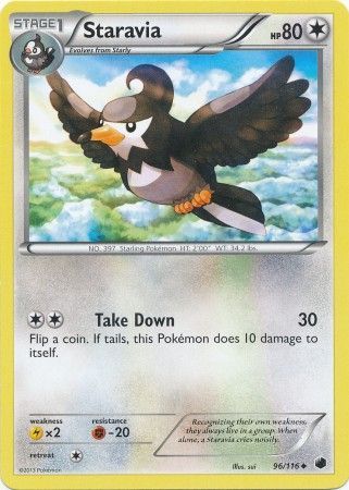 Staravia - 96/116 - Uncommon