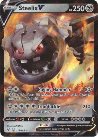 Steelix V - 115/185 - Ultra Rare