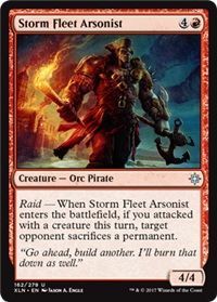 Storm Fleet Arsonist - 162/279 - Uncommon