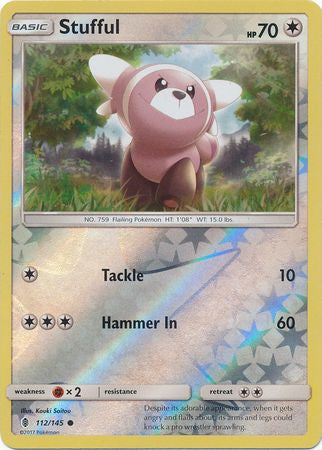Stufful - 112/145 - Common Reverse Holo