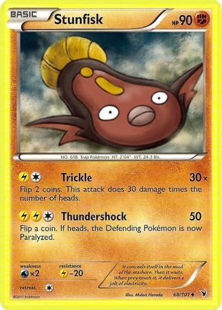 Stunfisk - 68/101 - Uncommon
