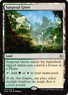 Sunpetal Grove - 257/279 - Rare