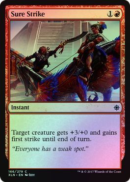 Sure Strike - 166/279 - Common FOIL