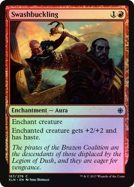 Swashbuckling - 167/279 - Common FOIL